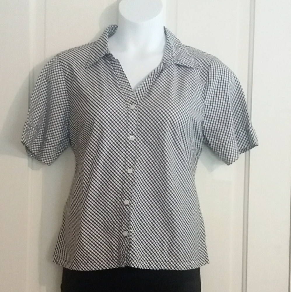 St. Jhon's Bay Gingham Top